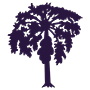 Pawpaw tree icon in navy at 90px square