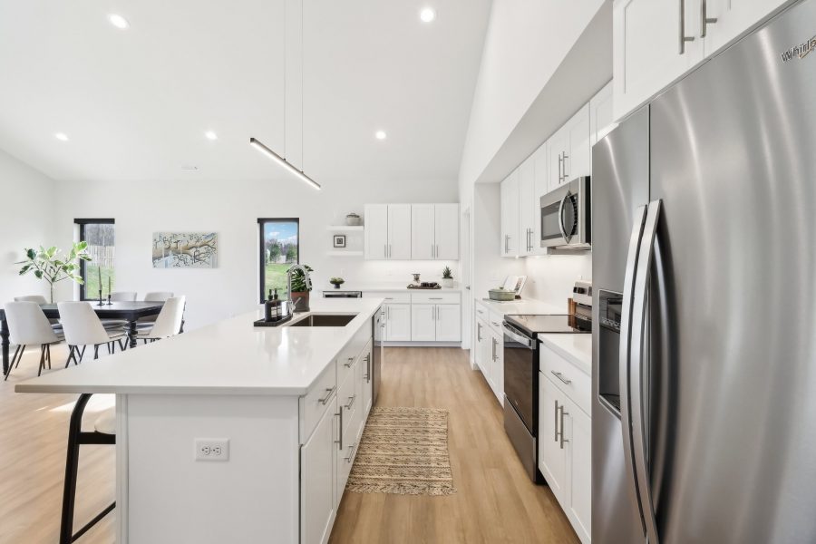 Beech Unit Spacios Galley Kitchen