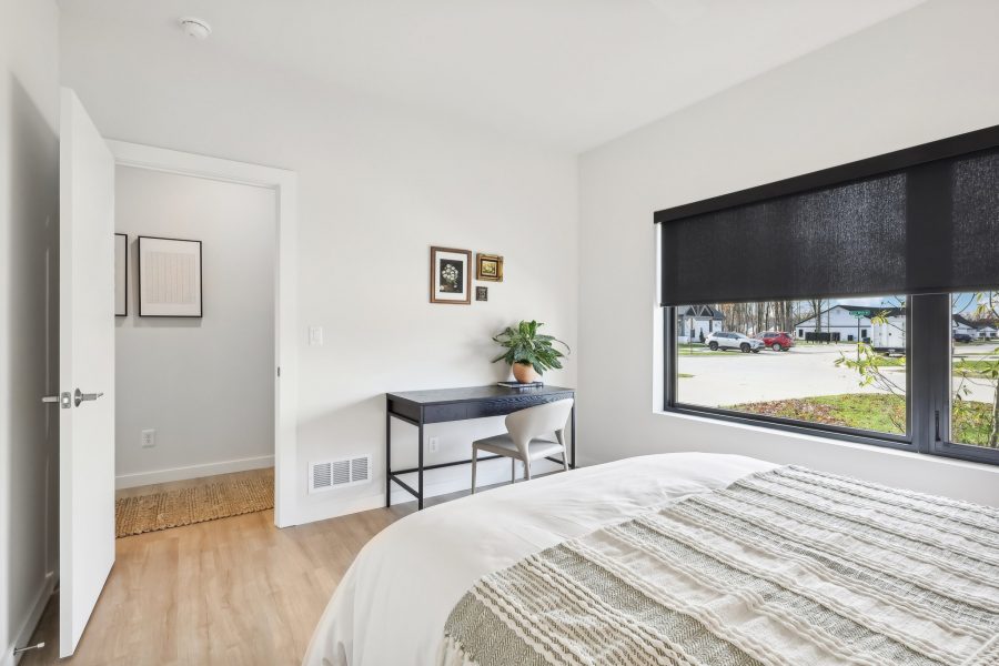 Beech Unit Bedroom 2, Viewing Out