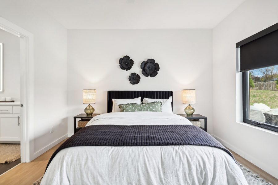 Beech Unit Bedroom 2, Long View