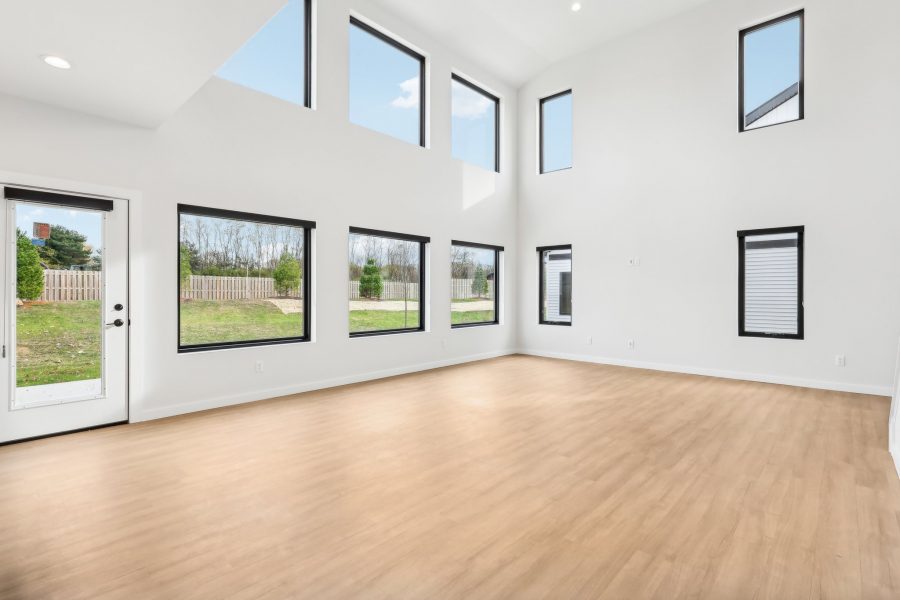 Willow Unit Main Living Area, Looking Out the Windows